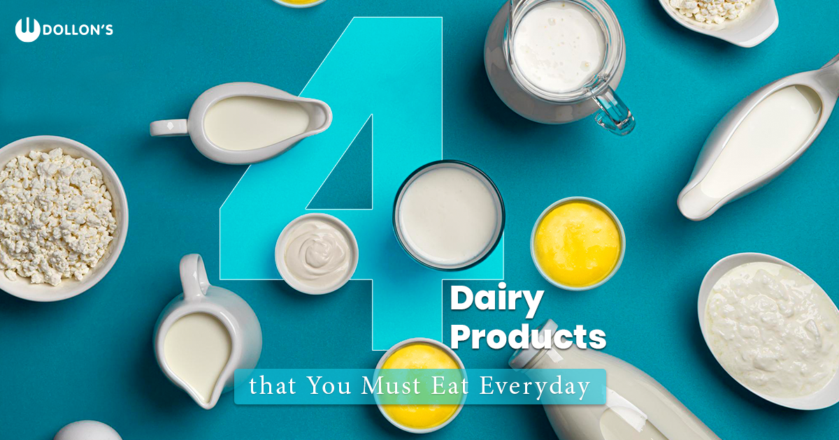 4 Most Important Daily Dairy Products