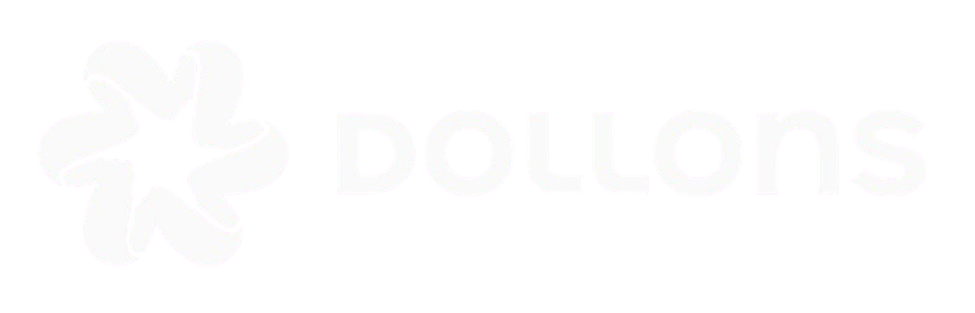 Dollons logo in footer